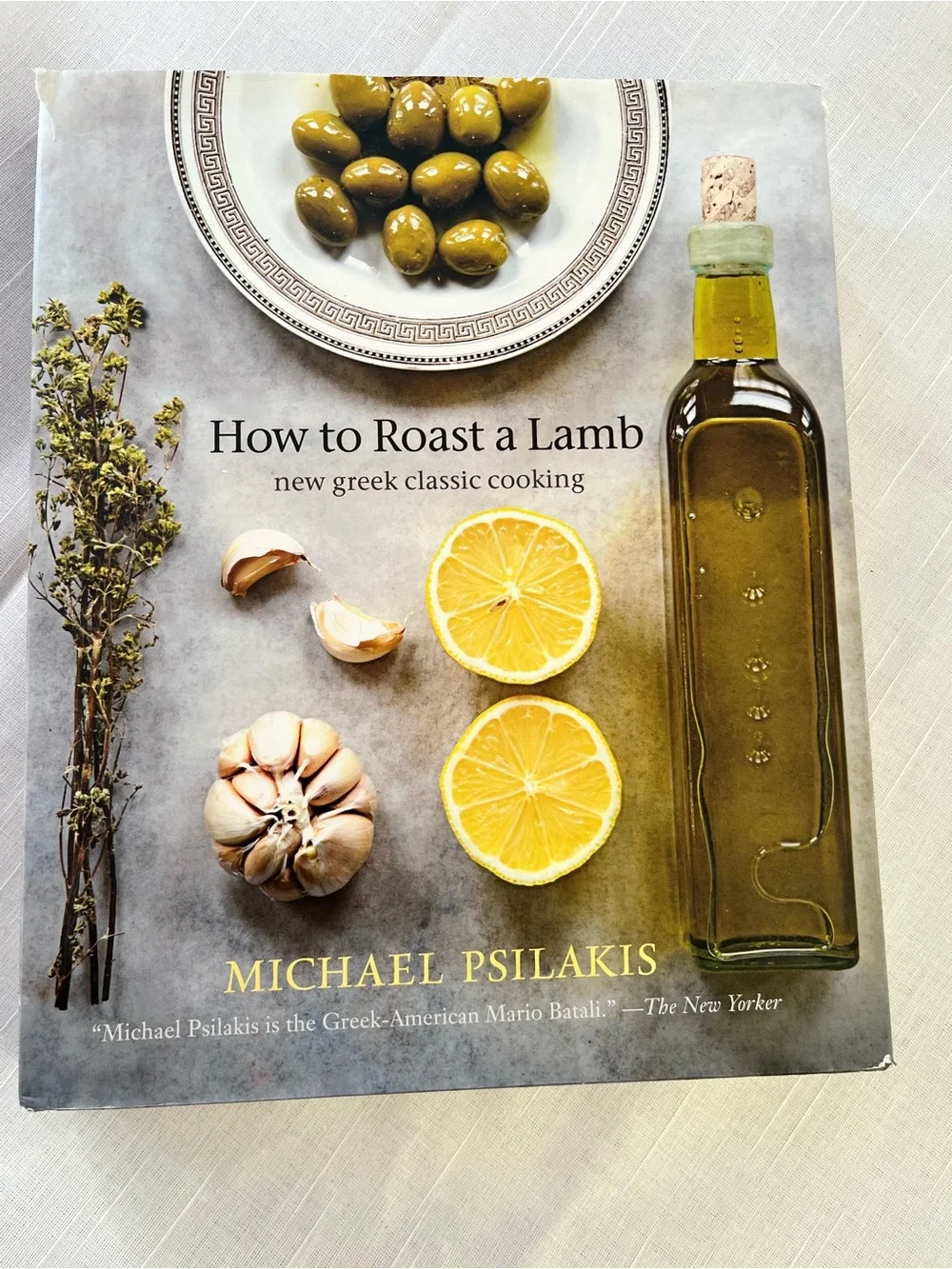 The book modern Mediterranean and American cooking